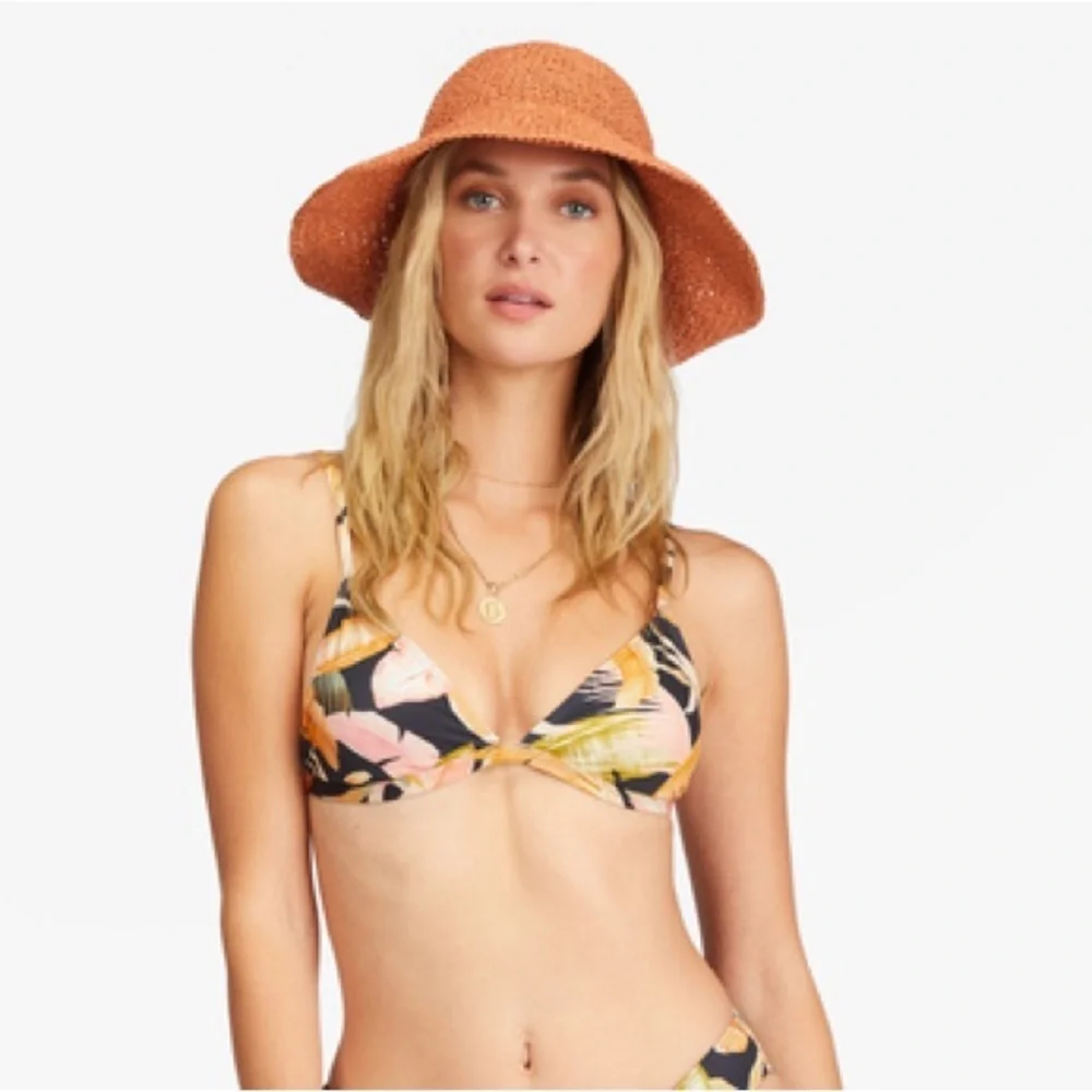 ☀️BILLABONG☀️ WAVE TRIBE CECI TRI TANLINES TANGA BIKINI SET